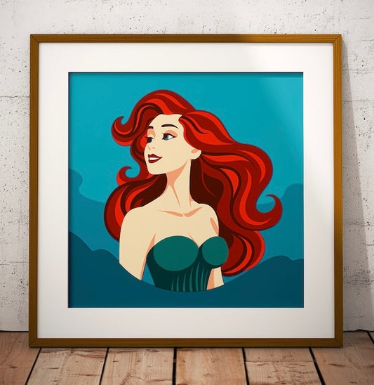 Litte Mermaid SVG