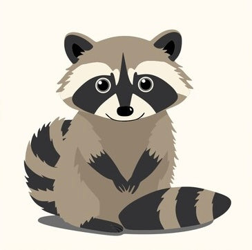 Raccoon SVG