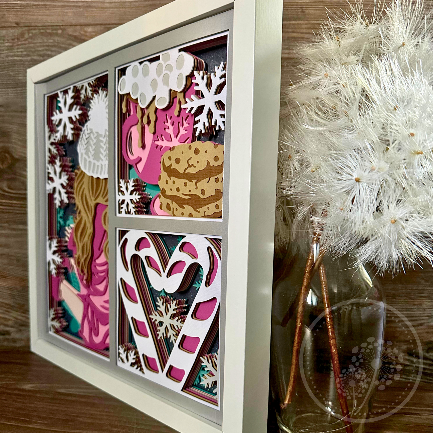 Christmas Coco Panel Shadowbox