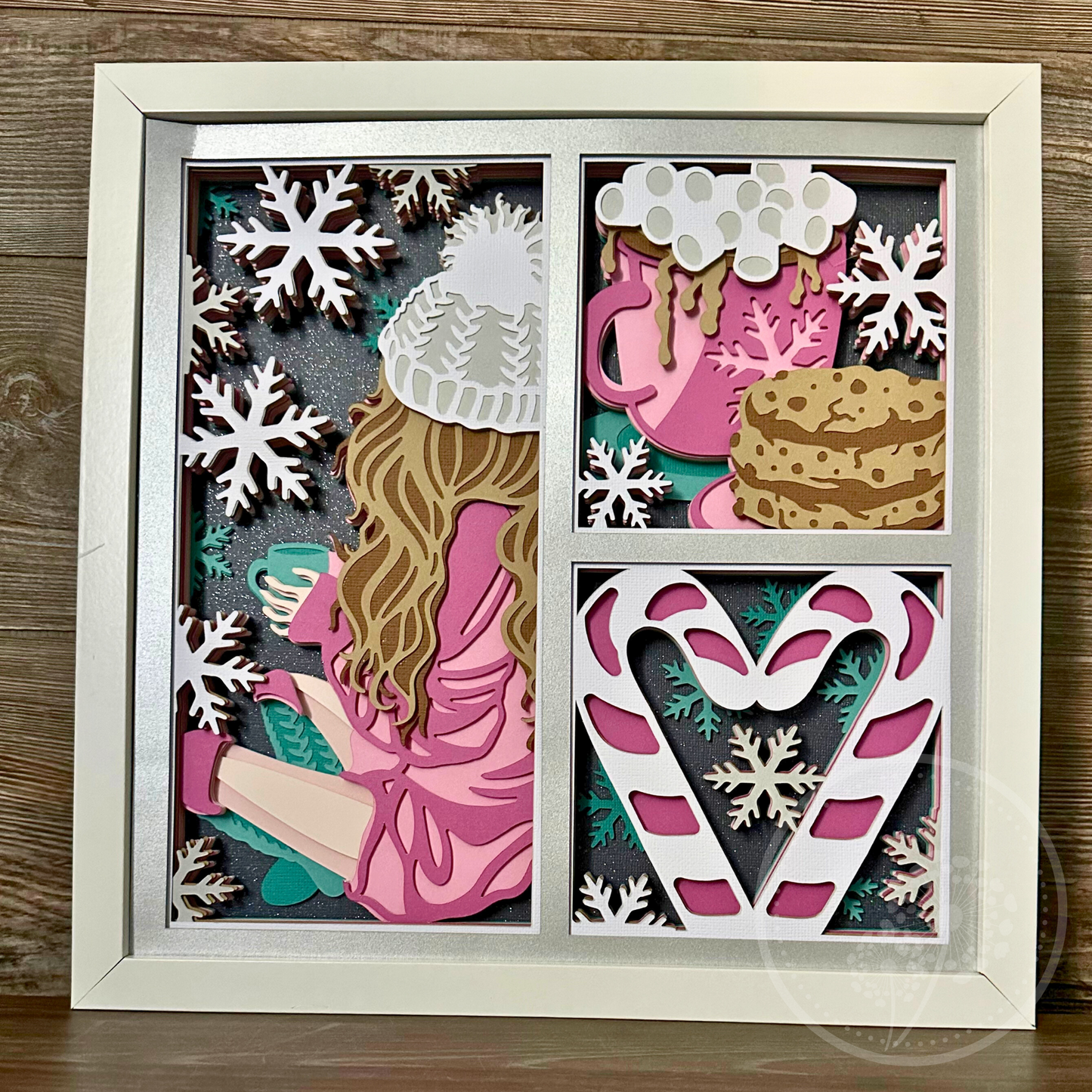 Christmas Coco Panel Shadowbox