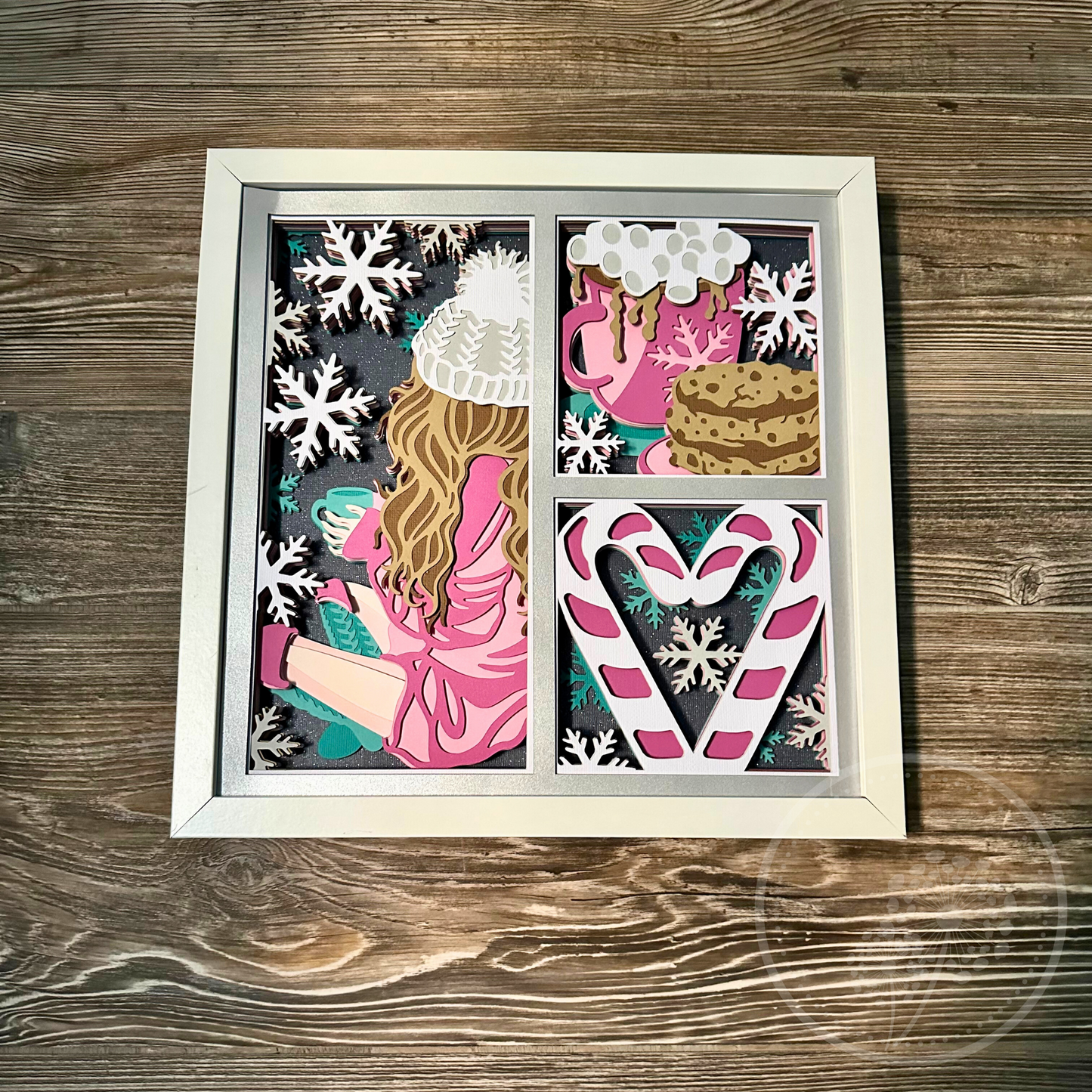 Christmas Coco Panel Shadowbox