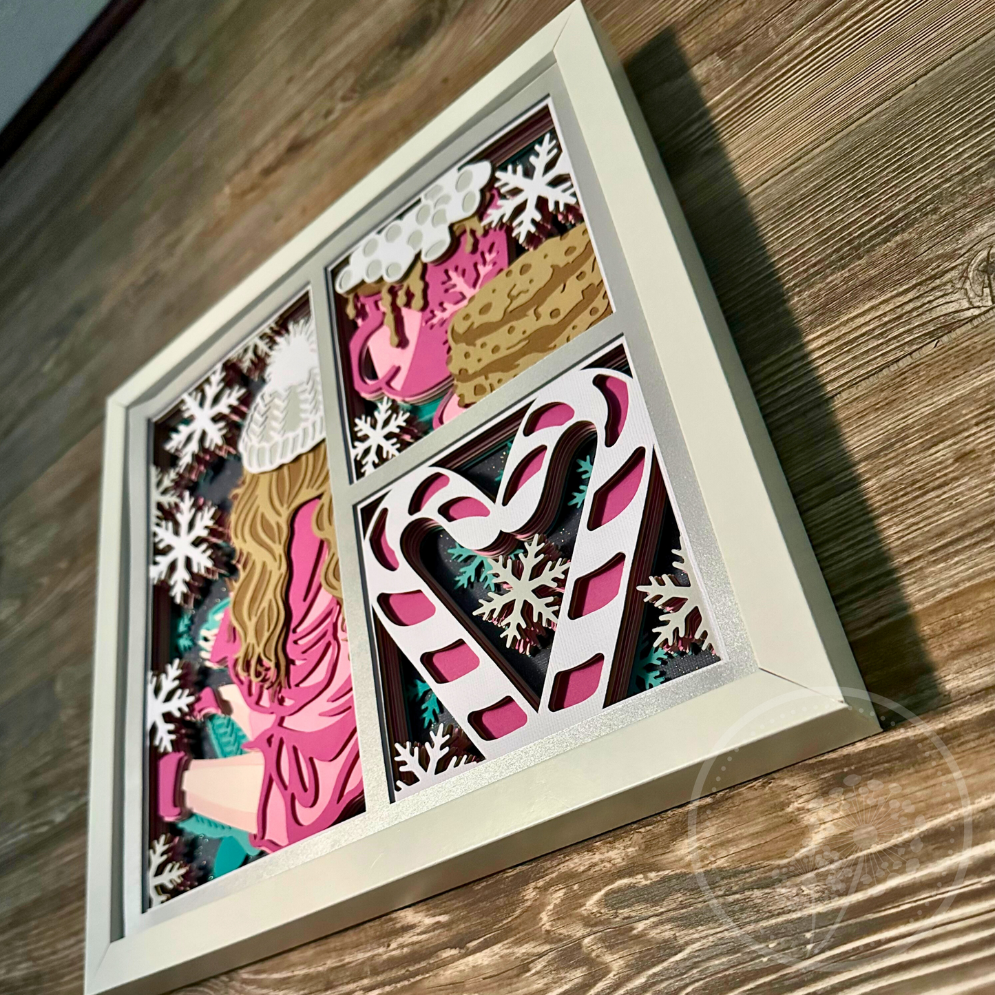 Christmas Coco Panel Shadowbox