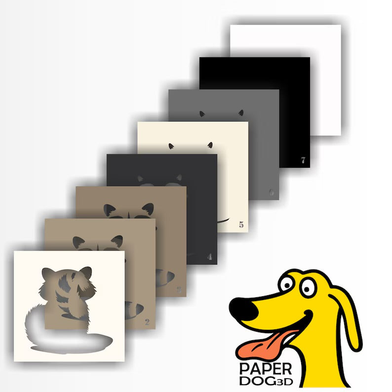 Raccoon SVG