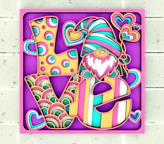 LOVE Gnome SVG