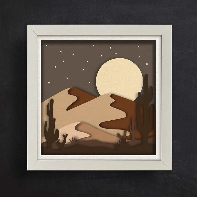 Moonlight Mountain SVG