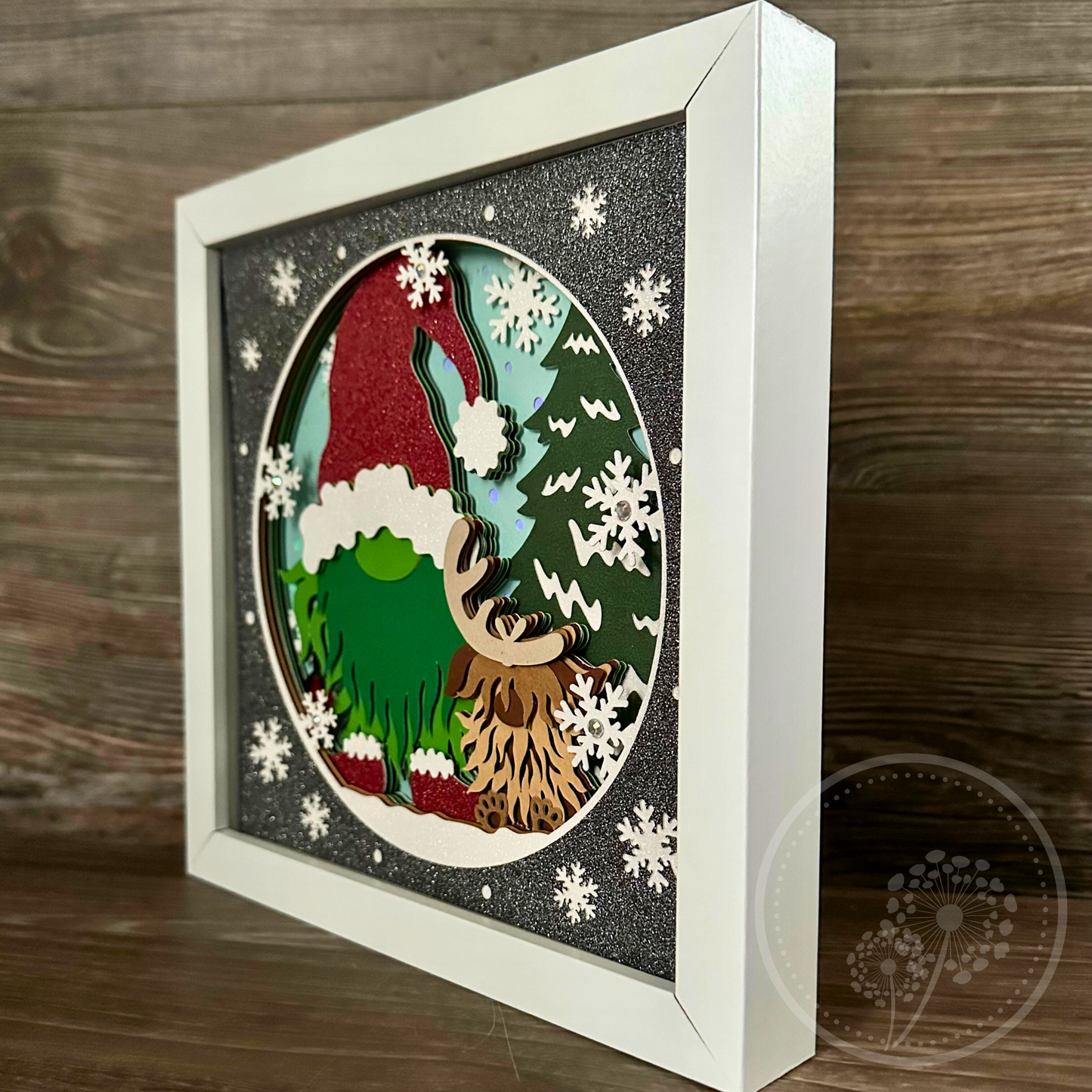 Grinch Gnome Shadowbox