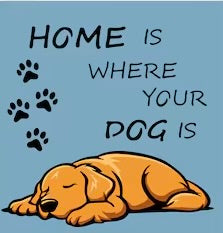 Home is Where your Dog is SVG