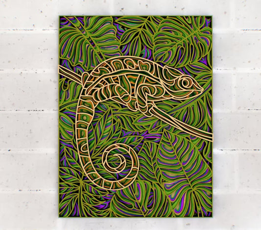 Iguana Mandala SVG