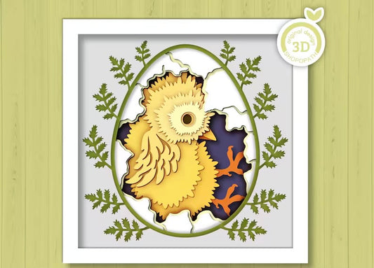 Hatching Chick SVG