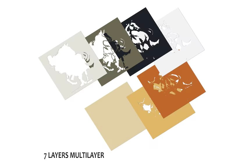 Horse Mandala SVG
