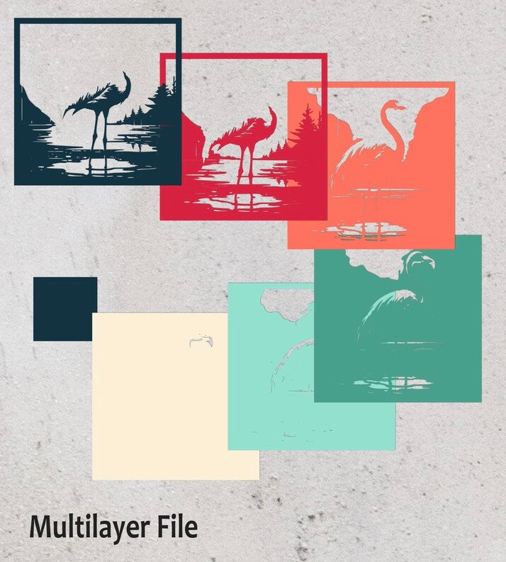 Flamingo SVG