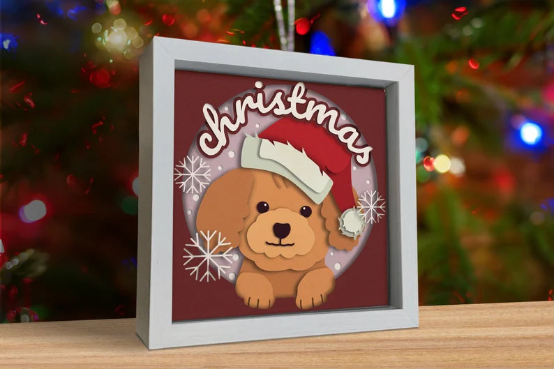 Christmas Dog SVG