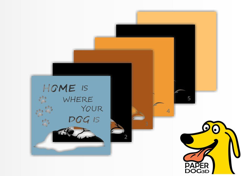 Home is Where your Dog is SVG