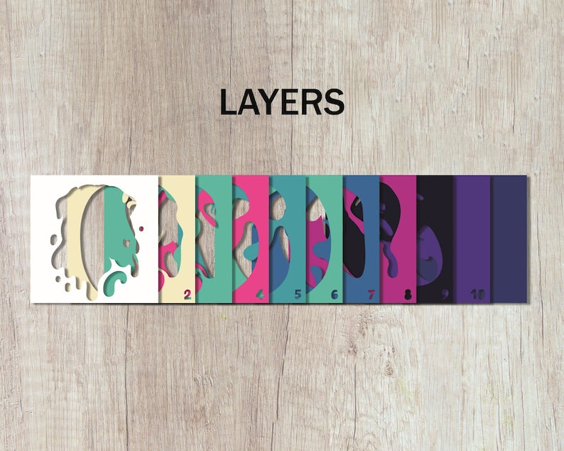 Colorful Dog 3 SVG