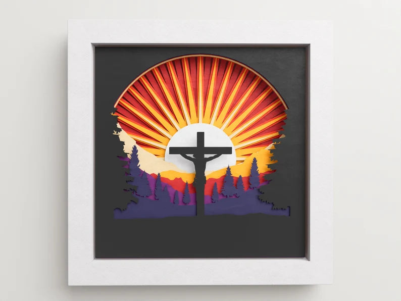 Jesus on Cross SVG