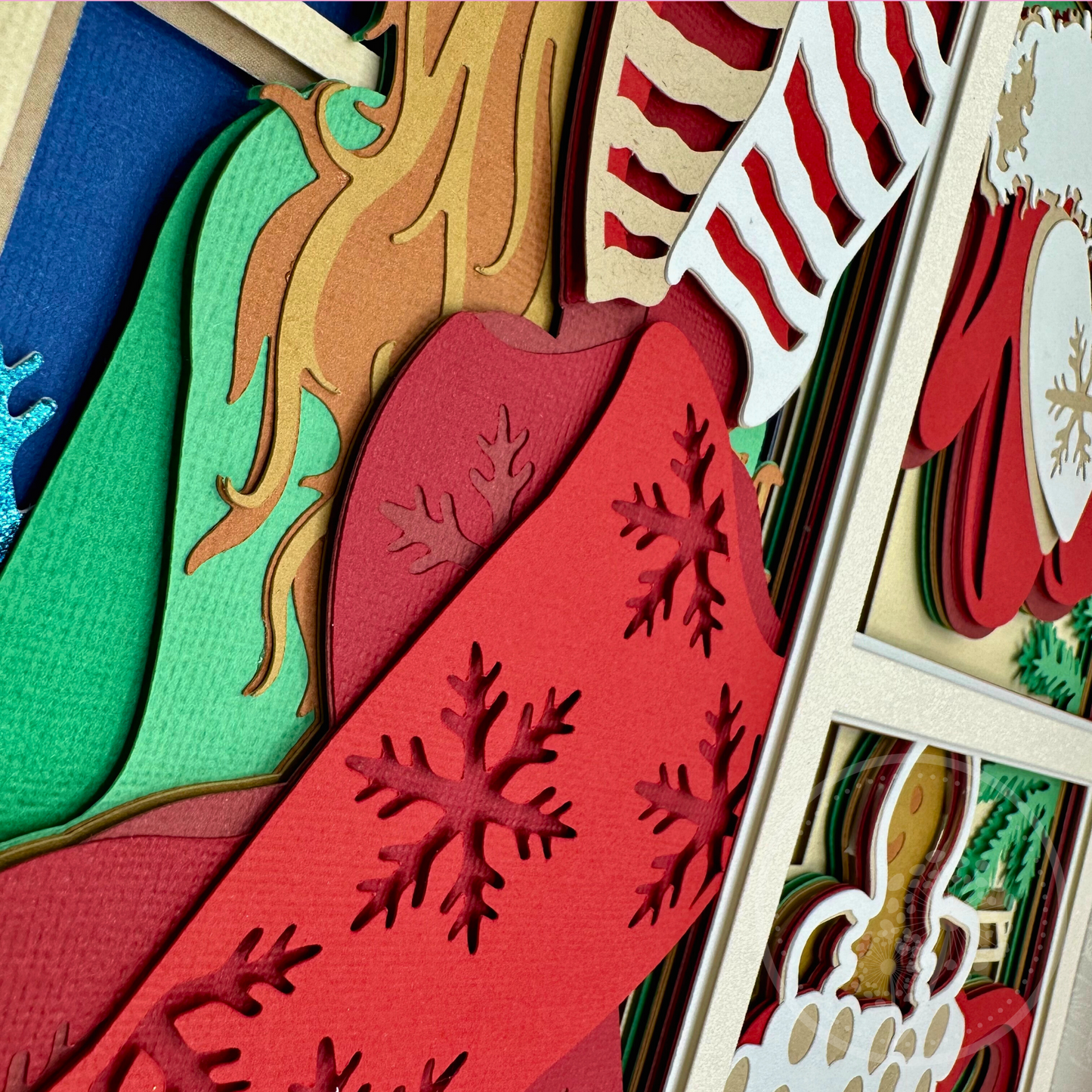 Christmas Coco Panel Shadowbox