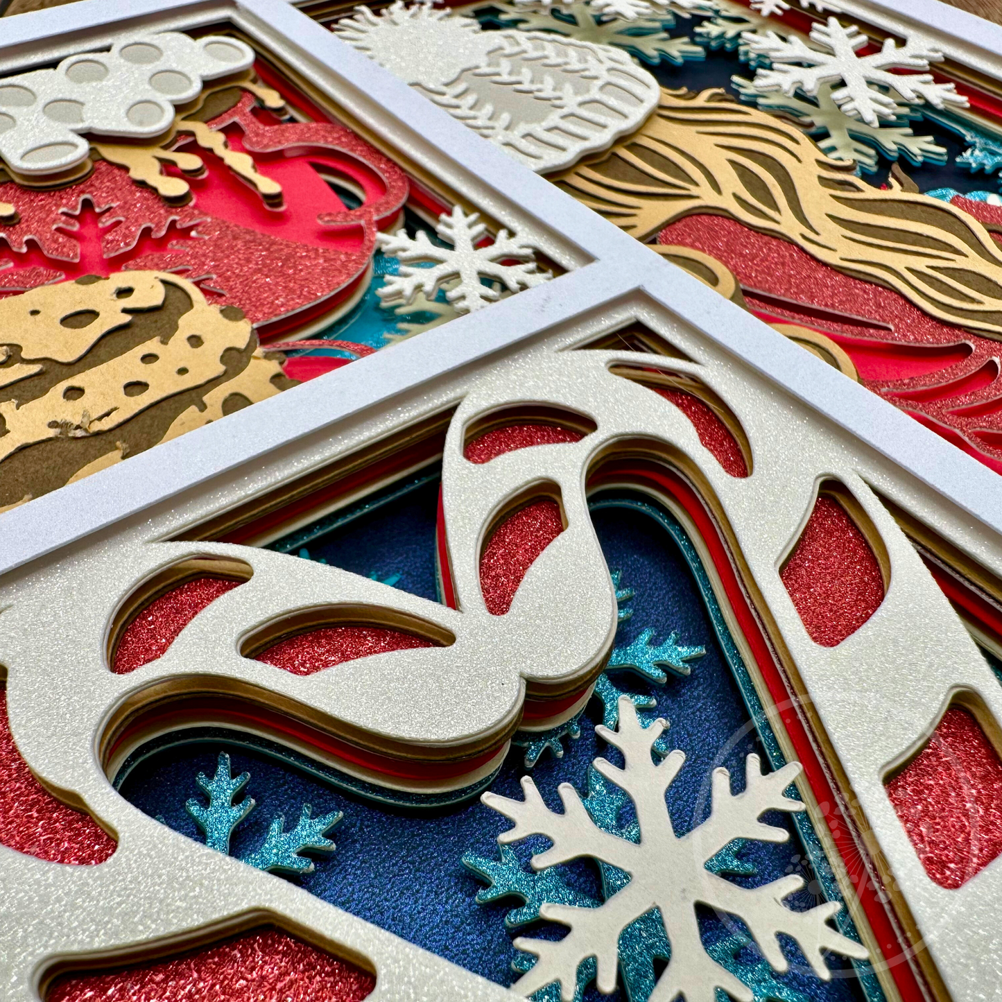 Christmas Coco Panel Shadowbox