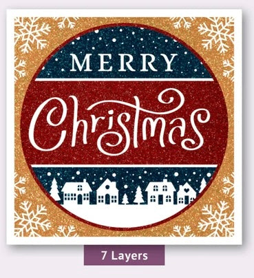 Christmas Village SVG