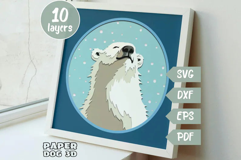 Polar Bear SVG