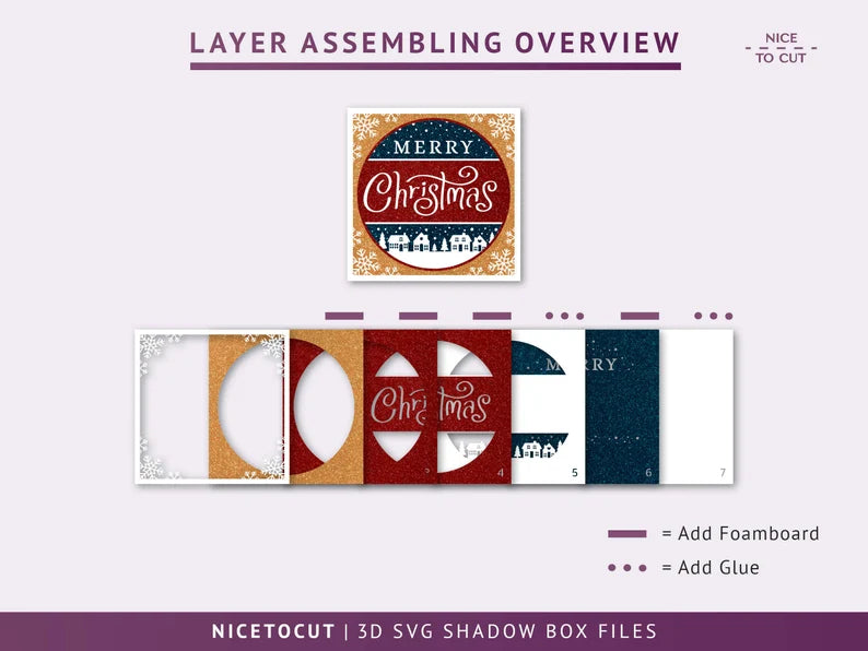 Christmas Village SVG