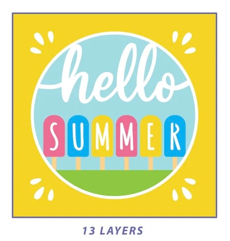 Hello Summer SVG