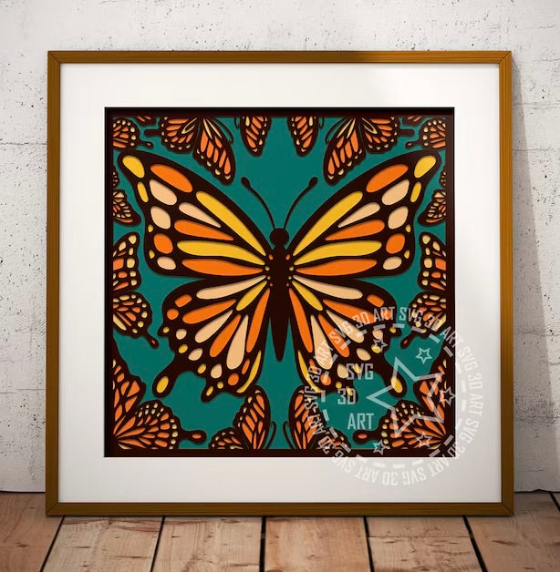 Monarch Butterfly SVG