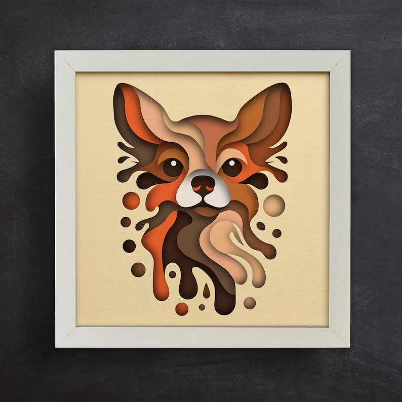 Colorful Chihuahua 2 SVG
