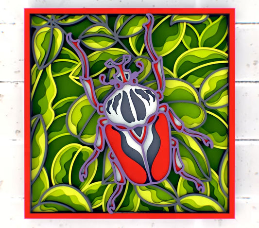 Ladybug Mandala SVG