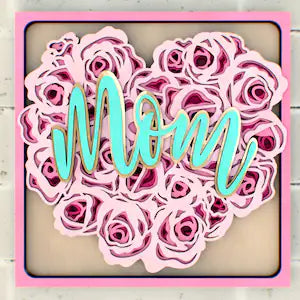 Mum Roses SVG