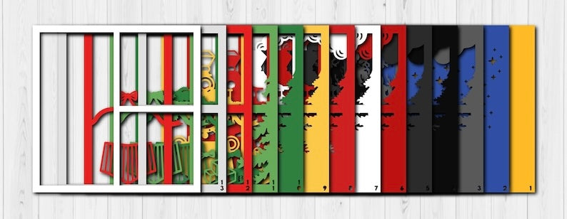 Christmas Train SVG