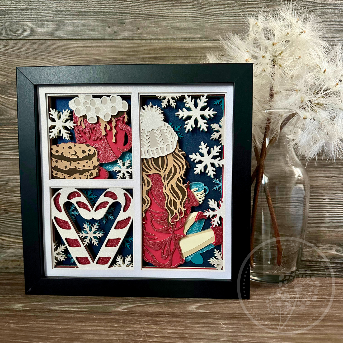 Christmas Coco Panel Shadowbox
