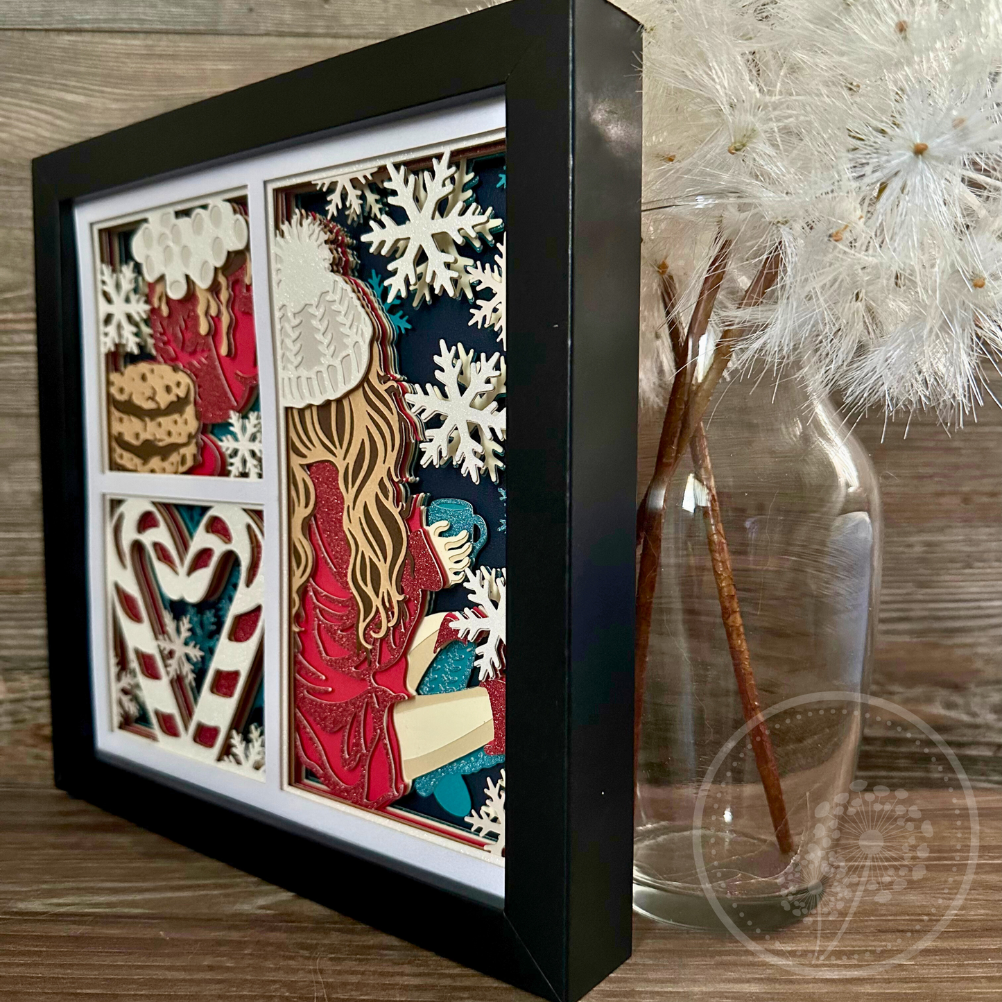 Christmas Coco Panel Shadowbox