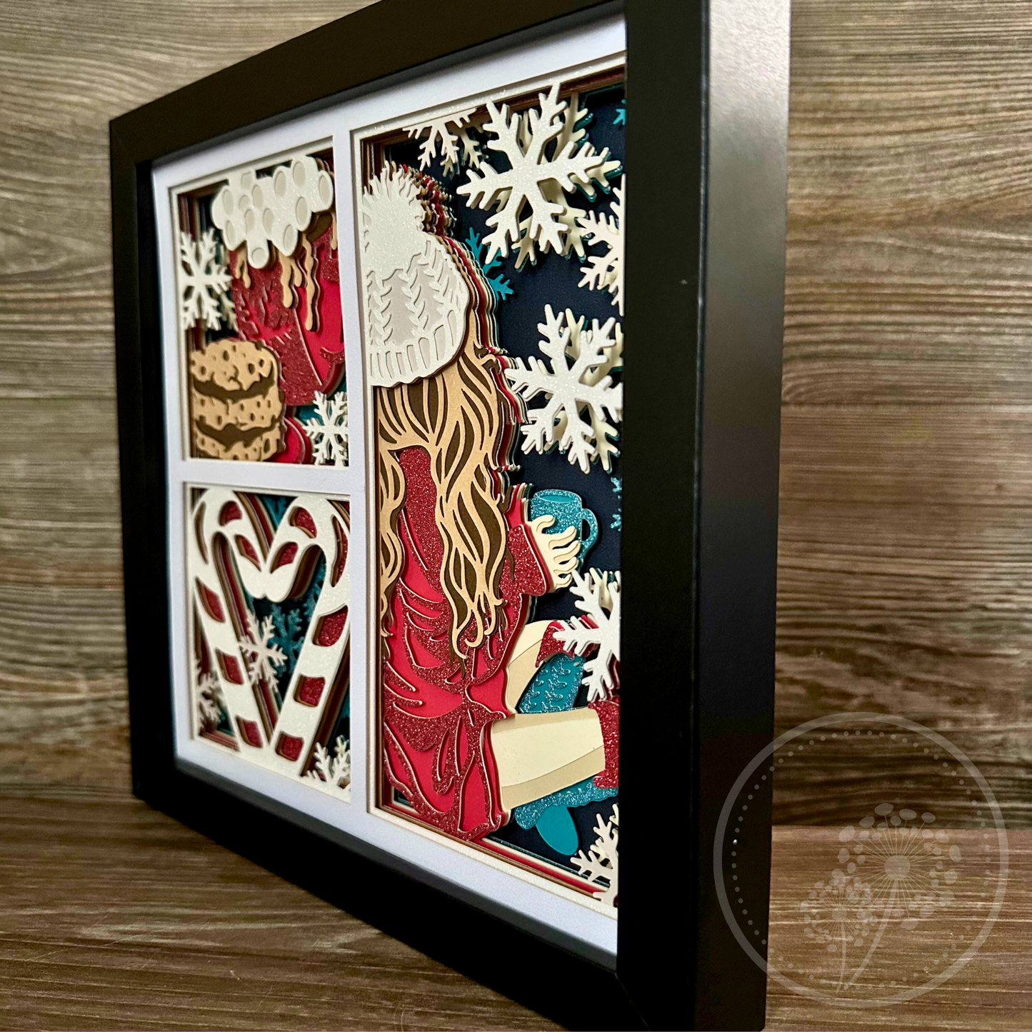 Christmas Coco Panel Shadowbox