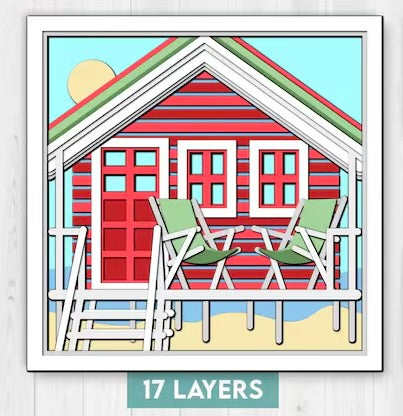 Beach House SVG