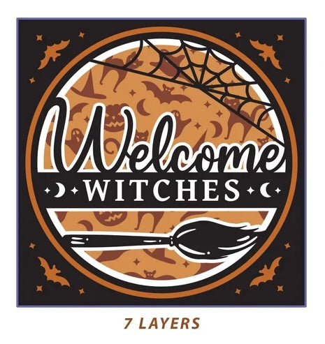 Welcome Witches SVG
