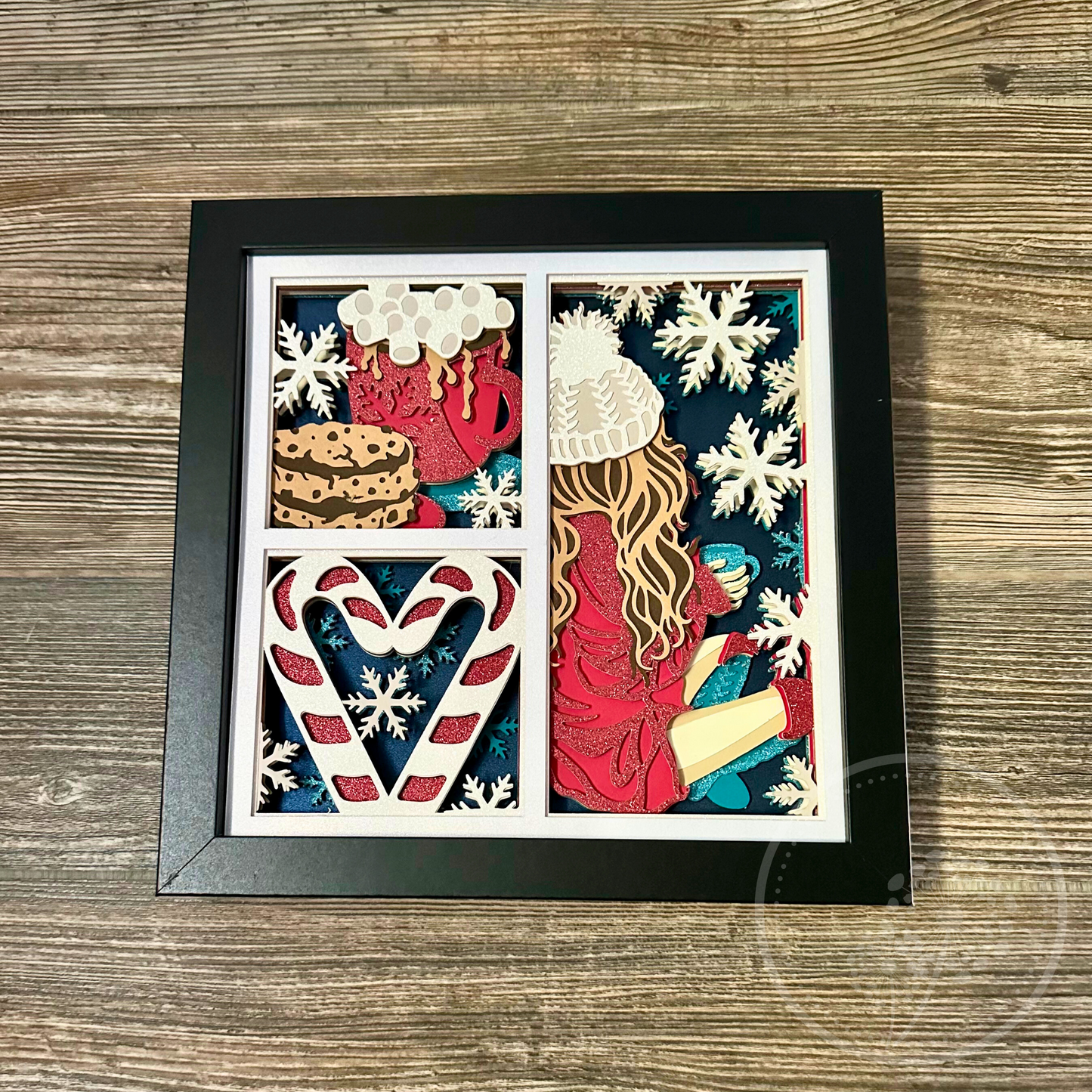 Christmas Coco Panel Shadowbox