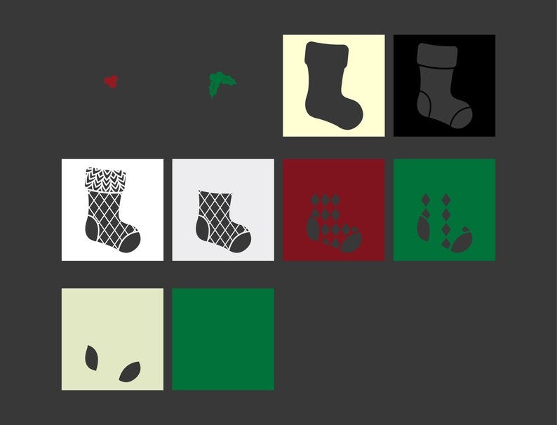 Christmas Stocking SVG