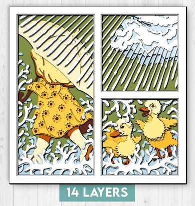 Rainy Day Panel SVG