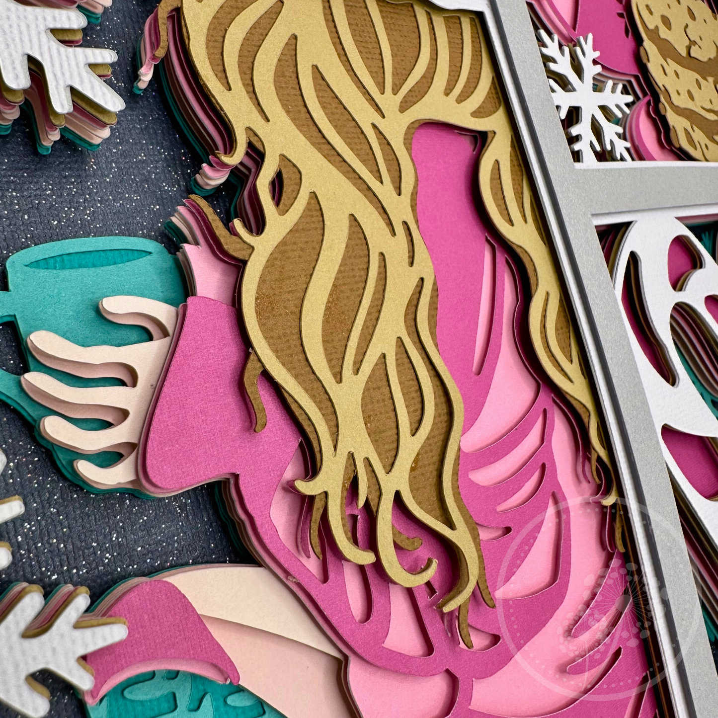 Christmas Coco Panel Shadowbox