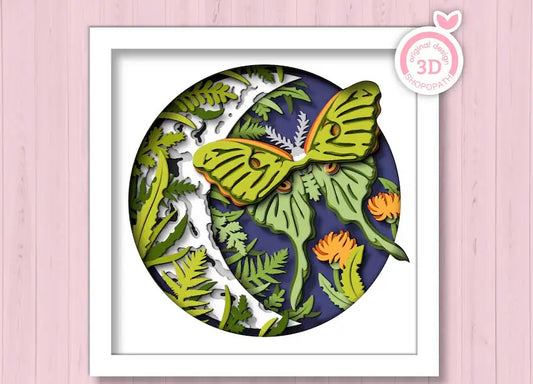 Luna Moth SVG