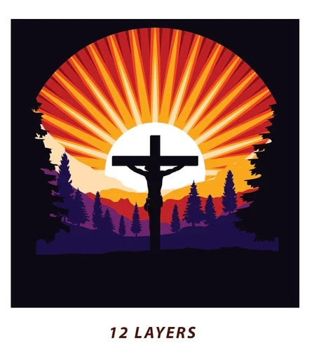 Jesus on Cross SVG