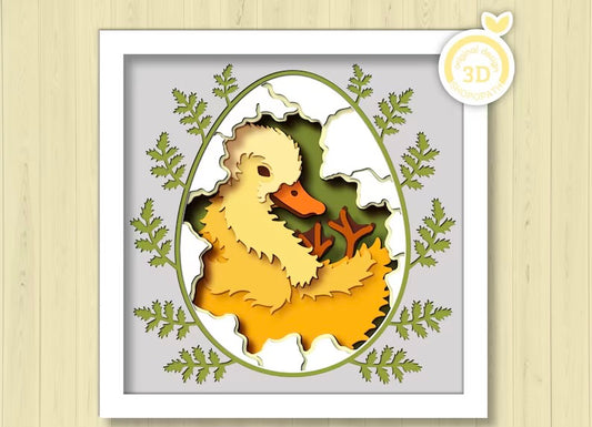 Hatching Duck SVG