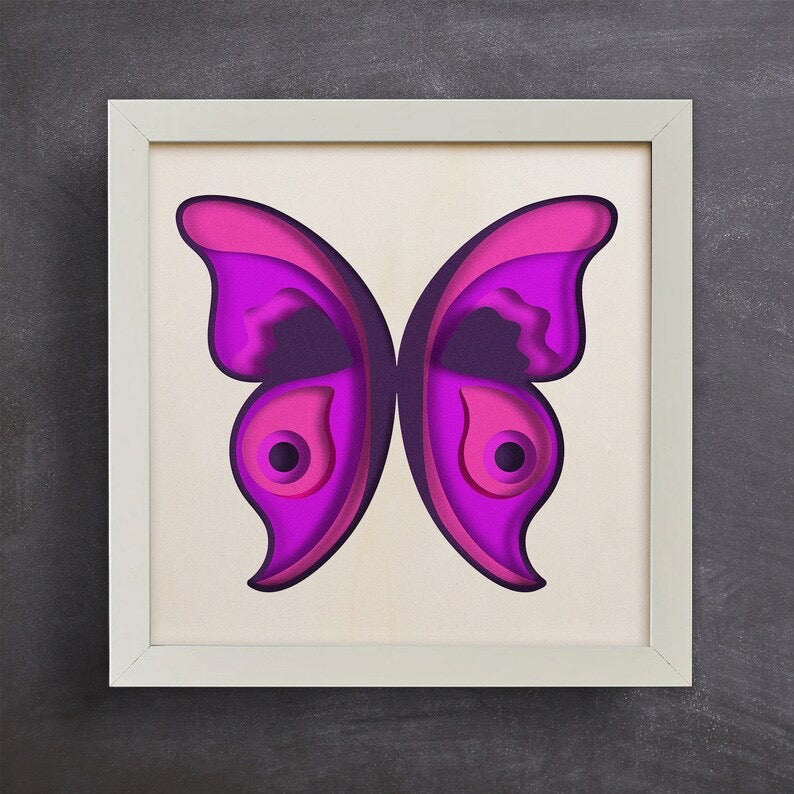 Butterfly 6 SVG