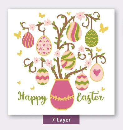 Easter Tree SVG