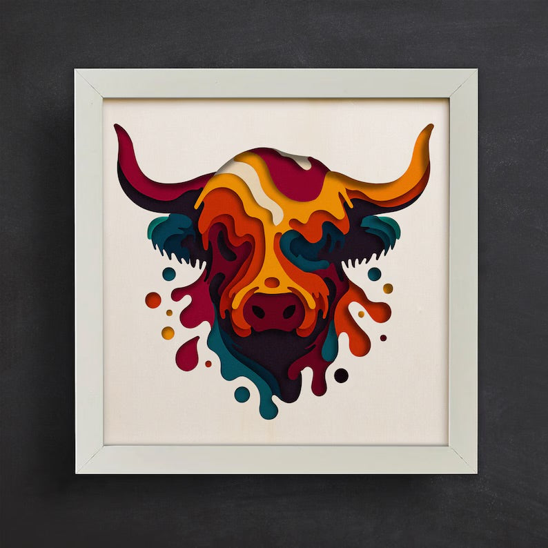 Highland Cow SVG