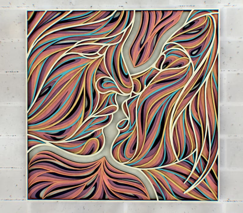 Kissing SVG