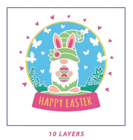 Easter Gnome SVG