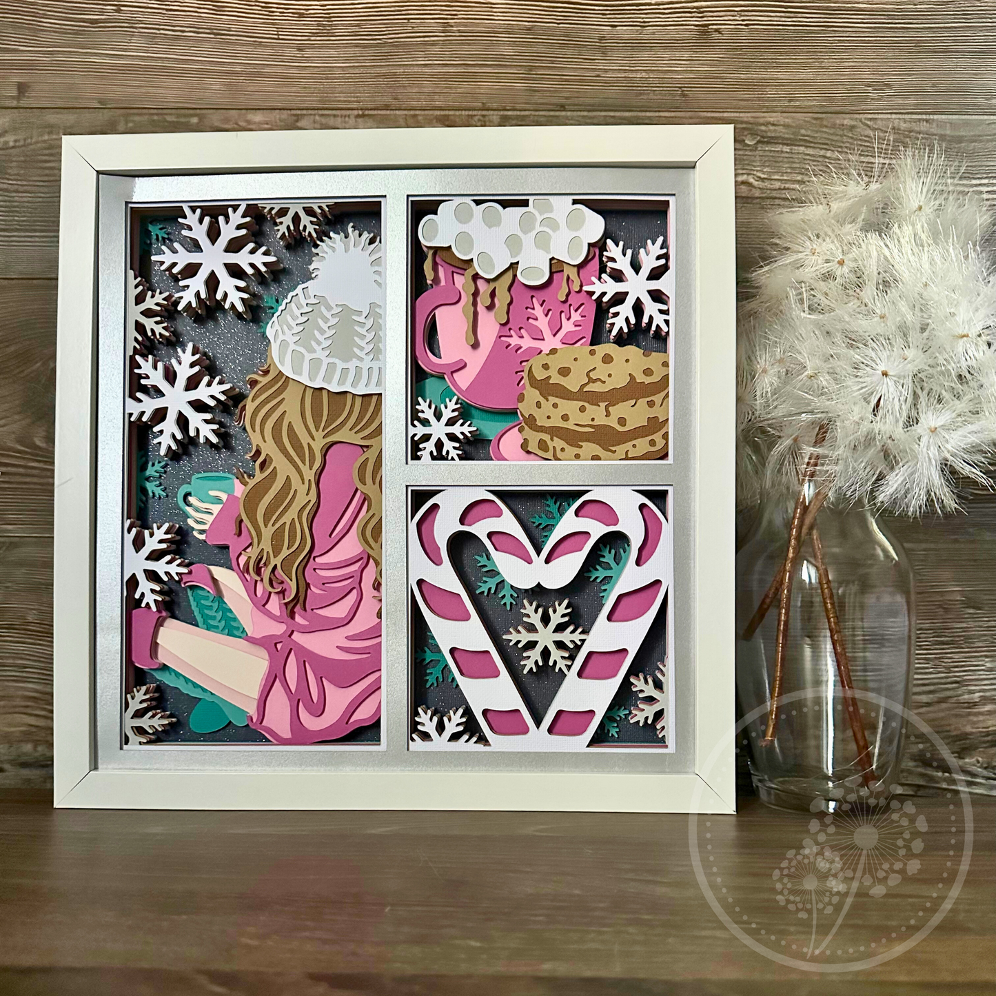 Christmas Coco Panel Shadowbox