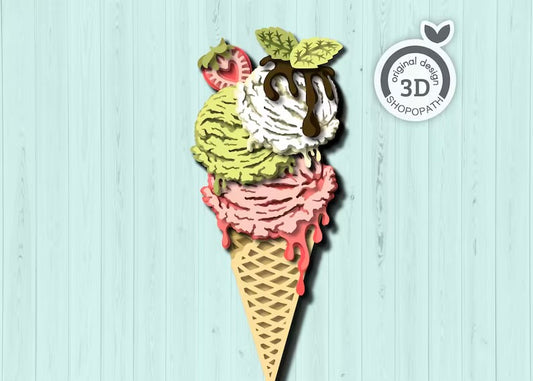 Ice Cream cone SVG