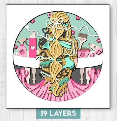 Hairstylist SVG